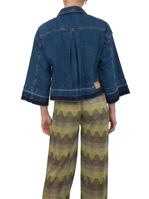 GIUBBINO NENETTE BLU DENIM in DONNA