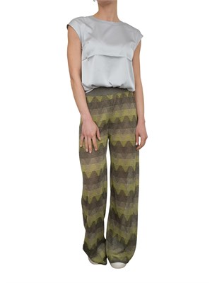 Pantalone maglia Nenette motivo onda in DONNA