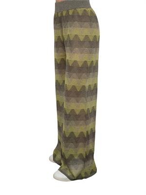 Pantalone maglia Nenette motivo onda in DONNA