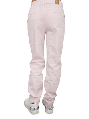 Pantalone chino Nenette cotone rosa cipria in DONNA