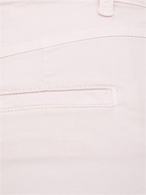Pantalone chino Nenette cotone rosa cipria in DONNA