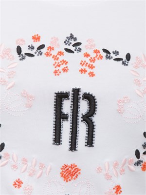 T-SHIRT FRACOMINA BIANCO in DONNA
