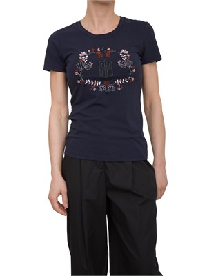 T-SHIRT FRACOMINA BLU in DONNA
