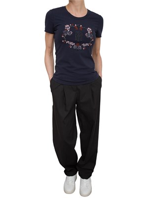 T-SHIRT FRACOMINA BLU in DONNA