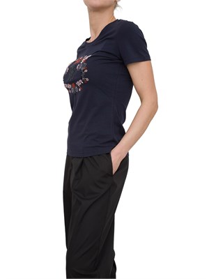 T-SHIRT FRACOMINA BLU in DONNA