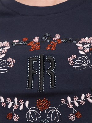 T-SHIRT FRACOMINA BLU in DONNA