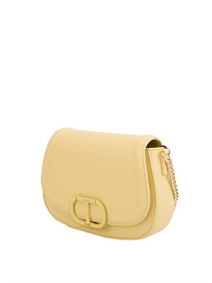 TWIN-SET Borsa a tracolla Twinset ‘Brera’ con apertura Oval T giallo in DONNA