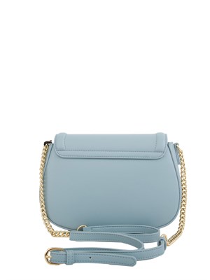 TWIN-SET Borsa a tracolla Twinset ‘Brera’ con apertura Oval T azzurro in DONNA