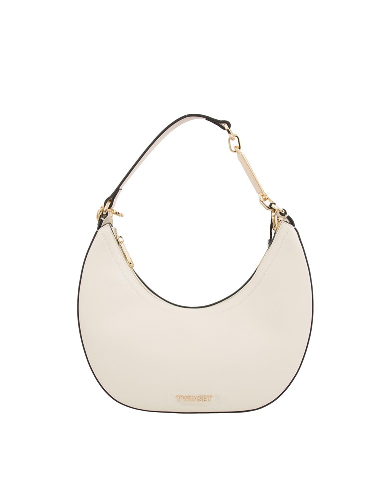 BORSA A SPALLA TWIN-SET BIANCO