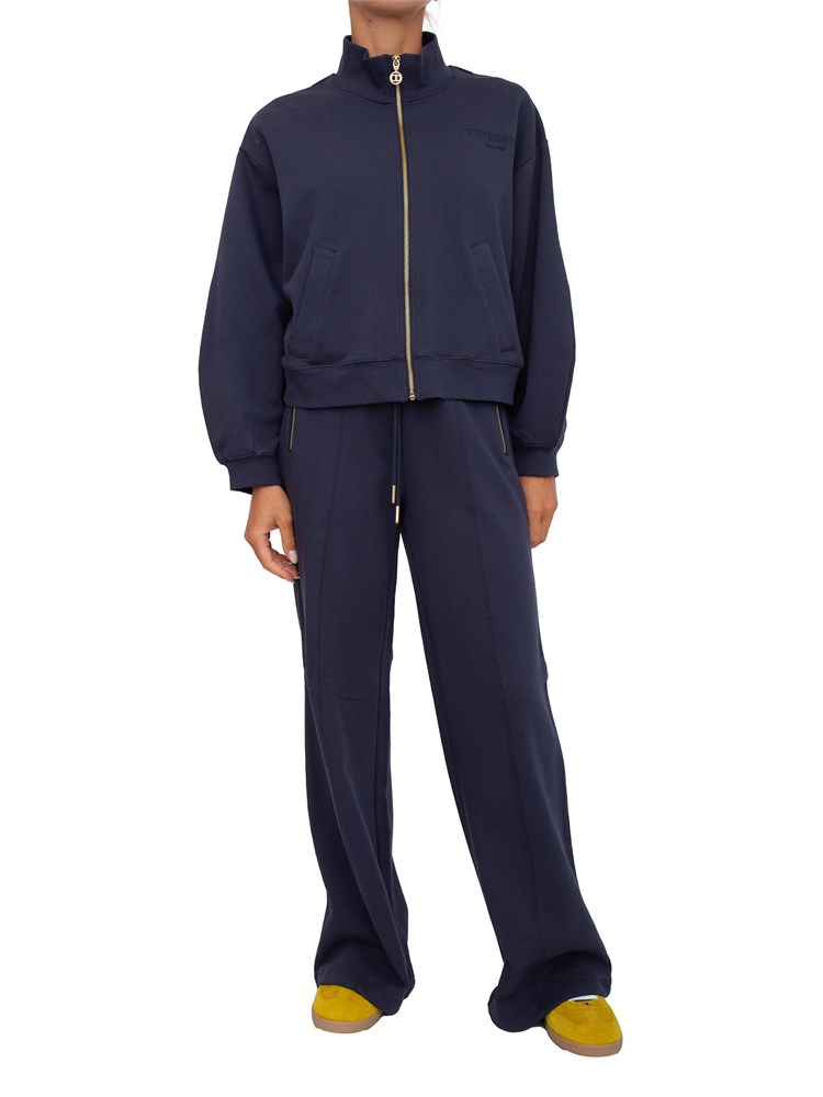TWIN-SET Tuta completa Twinset in cotone blu