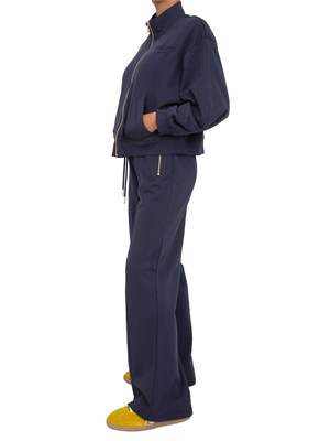 TWIN-SET Tuta completa Twinset in cotone blu in DONNA