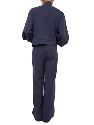 TWIN-SET Tuta completa Twinset in cotone blu in DONNA