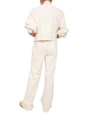 TWIN-SET Tuta completa Twinset in cotone avorio in DONNA