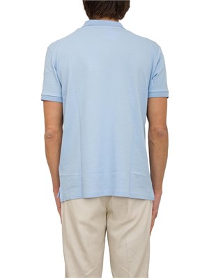 PEUTEREY Polo in cotone piqué con logo ricamato in UOMO