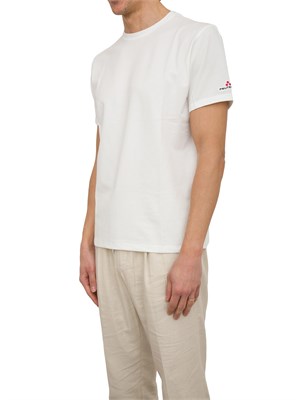 PEUTEREY T-shirt in piquet stretch di cotone e seta in UOMO