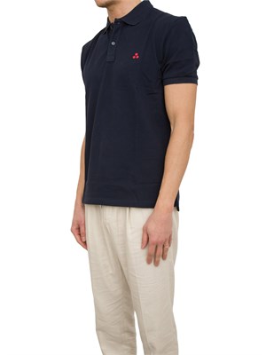 PEUTEREY Polo in cotone piqué con logo ricamato in UOMO
