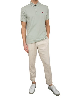 Polo Peuterey in piqué di cotone stretch in UOMO