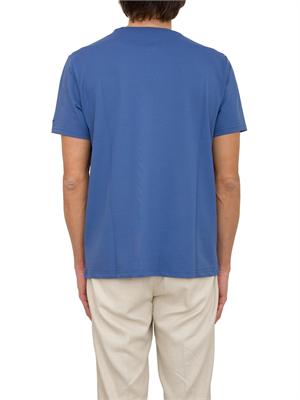 PEUTEREY T-shirt in piquet stretch di cotone e seta in UOMO