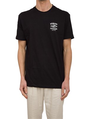 ARMANI EXCHANGE T-shirt regular fit con logo centrale in UOMO