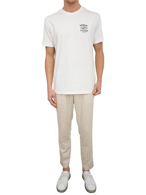ARMANI EXCHANGE T-shirt regular fit con logo centrale in UOMO