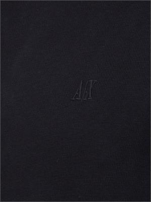 ARMANI EXCHANGE Maglia A.X. con logo ricamato blu in UOMO
