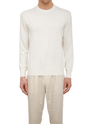 ARMANI EXCHANGE Maglia A.X. con logo ricamato bianco in UOMO