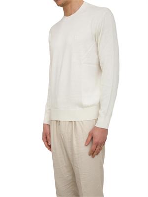 ARMANI EXCHANGE Maglia A.X. con logo ricamato bianco in UOMO