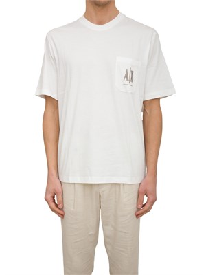 ARMANI EXCHANGE T-shirt regular fit A.X. con taschino in UOMO
