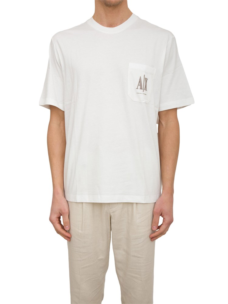 ARMANI EXCHANGE T-shirt regular fit A.X. con taschino
