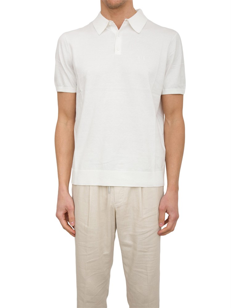ARMANI EXCHANGE Polo in piquet con dettagli a contrasto