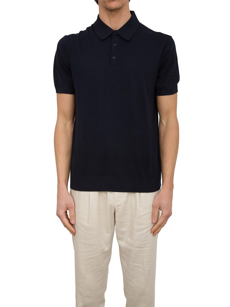 ARMANI EXCHANGE Polo in piquet con dettagli a contrasto
