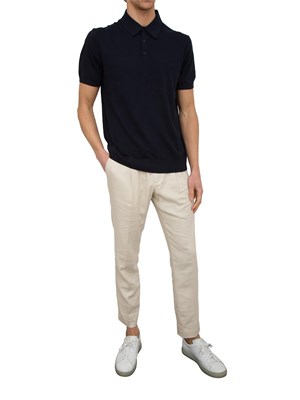ARMANI EXCHANGE Polo in piquet con dettagli a contrasto in UOMO