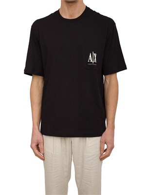 ARMANI EXCHANGE T-shirt regular fit A.X. con taschino in UOMO