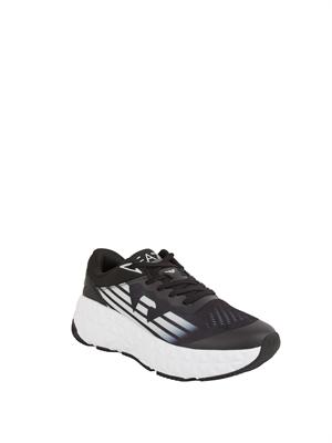 EA7 EMPORIO ARMANI Sneakers uomo nere Emporio Armani suola volume bold in UOMO