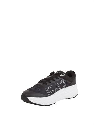 EA7 EMPORIO ARMANI Sneakers uomo nere Emporio Armani suola volume bold in UOMO