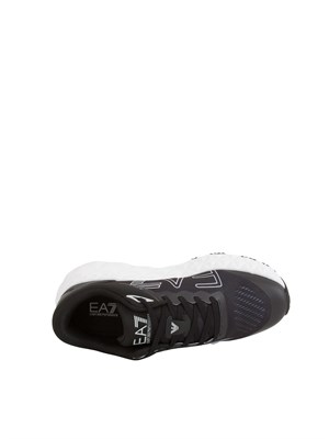 EA7 EMPORIO ARMANI Sneakers uomo nere Emporio Armani suola volume bold in UOMO