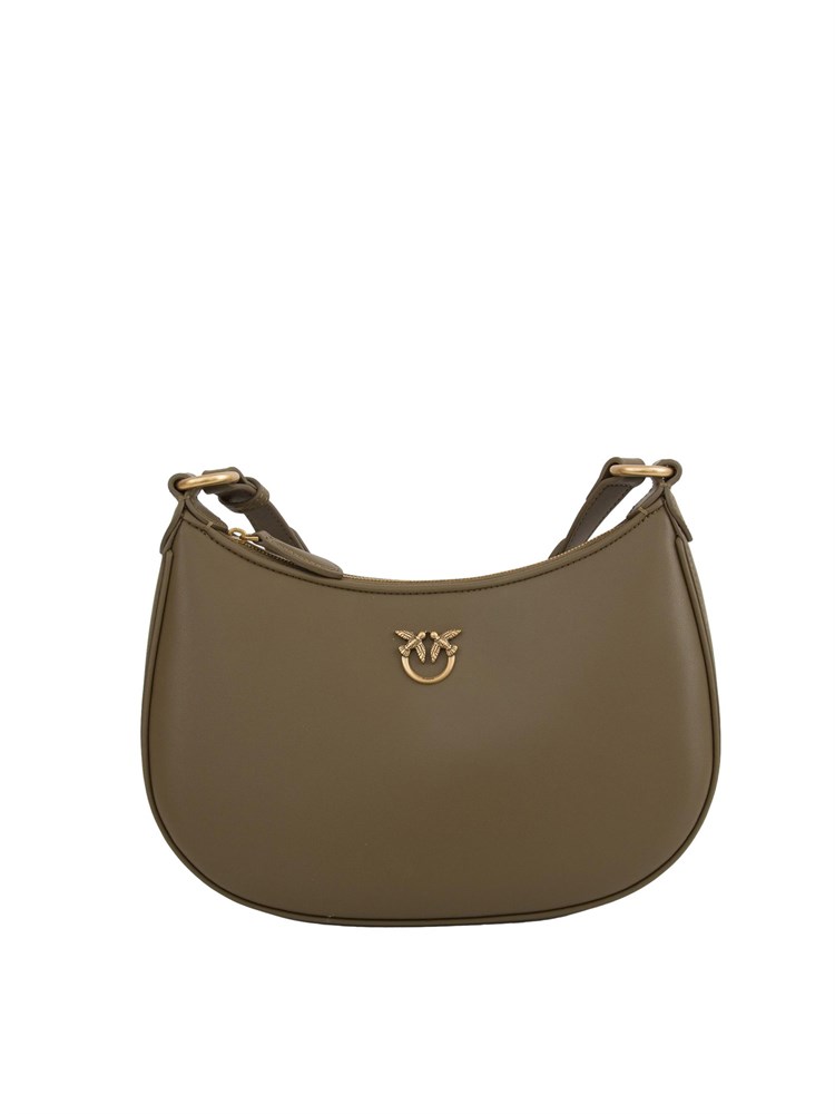 Borsa Pinko Mini Love Bag Half Moon Simply verde