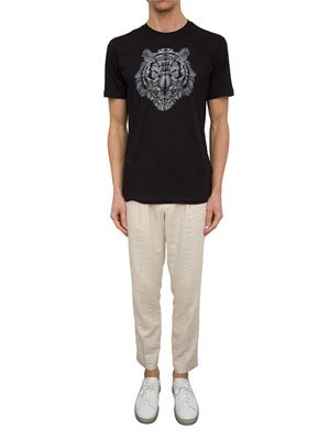 ANTONY MORATO T-SHIRT REGULAR FIT IN JERSEY DI COTONE STAMPA TIGRE in UOMO