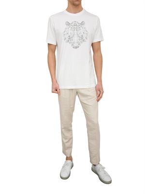 ANTONY MORATO T-SHIRT REGULAR FIT IN JERSEY DI COTONE STAMPA TIGRE in UOMO