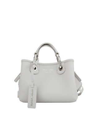 Mini bag Emporio Armani stampa cervo grigio in DONNA