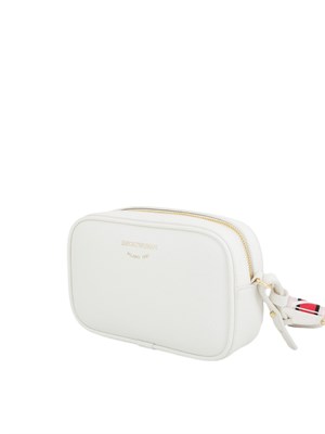 Camera case a tracolla Emporio Armani stampa cervo bianco in DONNA