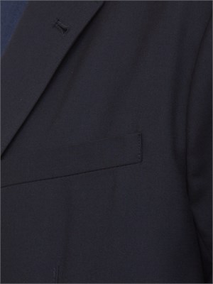 ARMANI EXCHANGE Giacca monopetto A.X. blu a due bottoni in tessuto fluido in UOMO