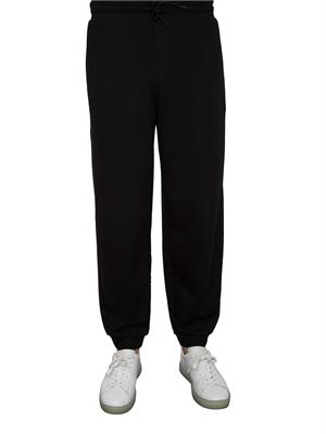 EA7 EMPORIO ARMANI Pantaloni jogger EA7Core Identity Unisex in misto viscosa stretch nero in UOMO