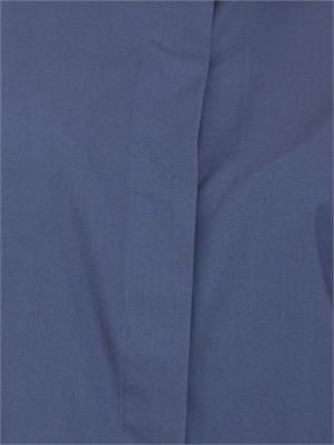 Camicia Marella in popeline stretch blu in DONNA