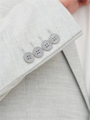 Giacca Antony Morato Luis in misto lino grigio in UOMO