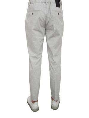 Pantaloni Antony Morato Luis in misto lino grigio in UOMO