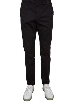 Pantaloni Antony Morato Bryan in misto cotone nero in UOMO