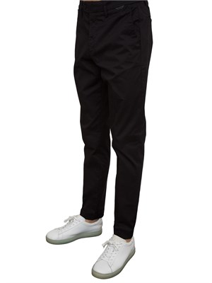 Pantaloni Antony Morato Bryan in misto cotone nero in UOMO