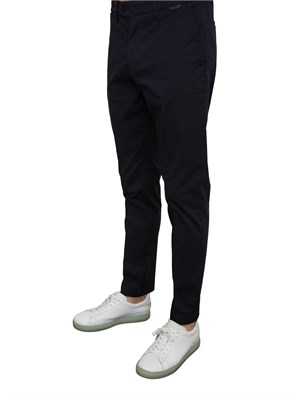 Pantaloni Antony Morato Bryan in misto cotone blu in UOMO