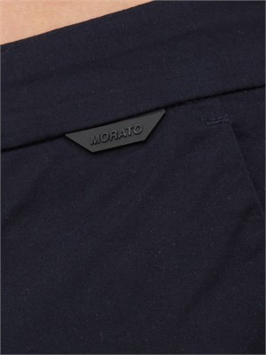 Pantaloni Antony Morato Bryan in misto cotone blu in UOMO